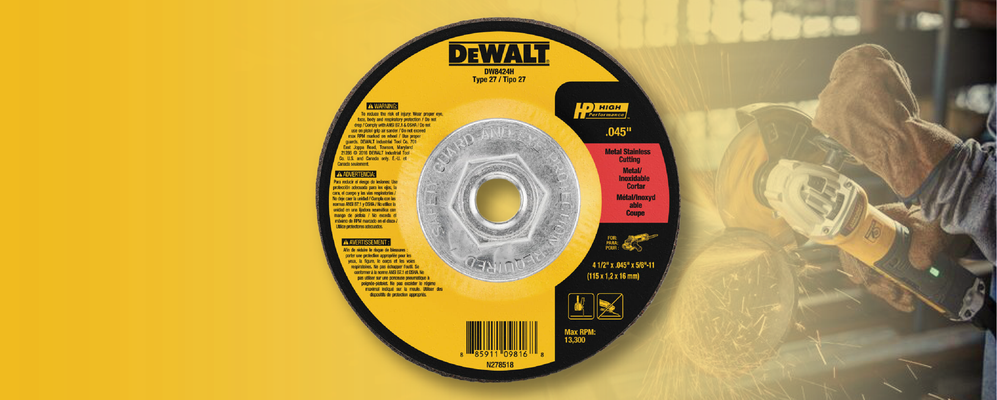1 of 2 Small Banners - DeWalt